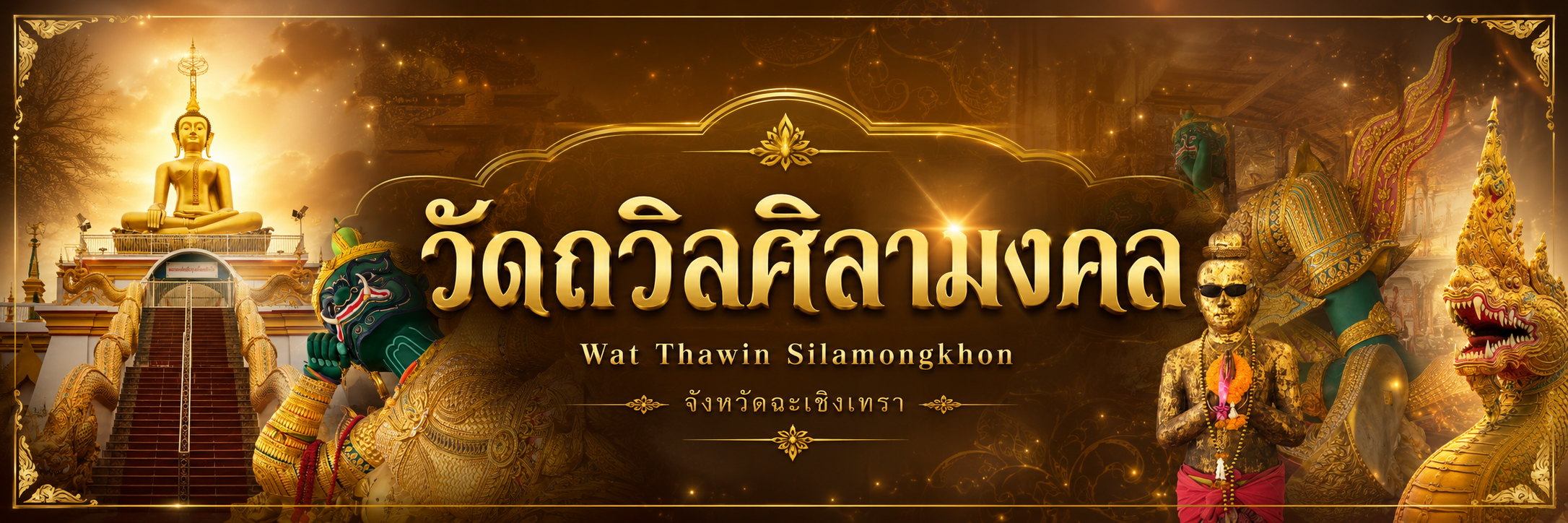 แบนเนอร์วัดถวิลศิลามงคล